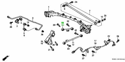 NEW Genuine Honda Rear Upper Control Arm Link LH RH Set OEM 52390/52400-S2H-0000
