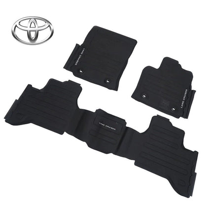Genuine Toyota OEM All Weather Rubber Floor Mats RHD 300 Series Land Cruiser0