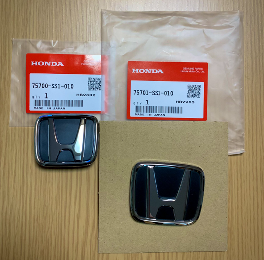 HONDA BEAT PP1 Genuine Emblem Badge Front & Rear 75700-SS1-010 75701-SS1-010 OEM