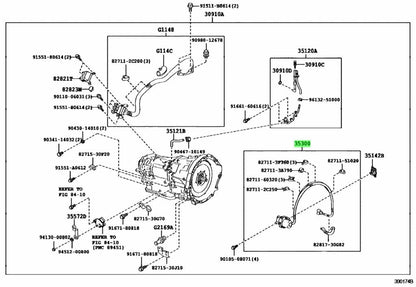 Genuine Toyota Oil Pump Assy with Motor OEM 35300-300321