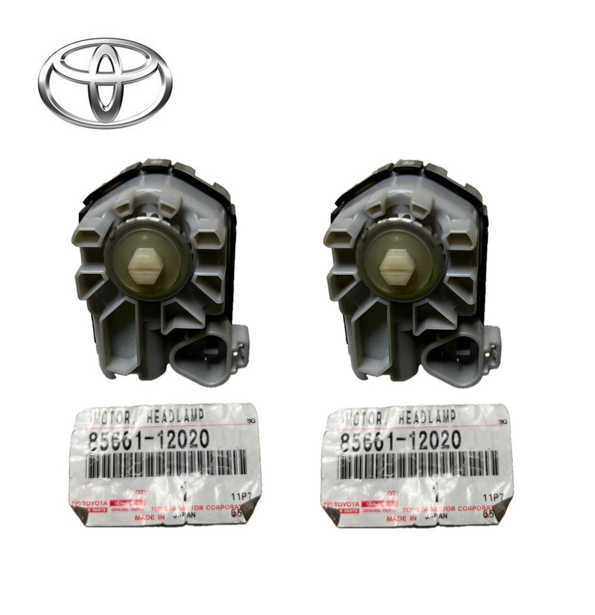 OEM MOTOR, HEADLAMP LEVELING R&L SET Toyota HiAce Van 200 GDH206V 85661-120200
