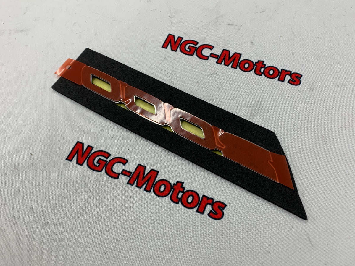 OEM Honda 00-09 S2000 Side Fender Chrome 2000 Emblem AP1 AP2 Genuine Part USDM