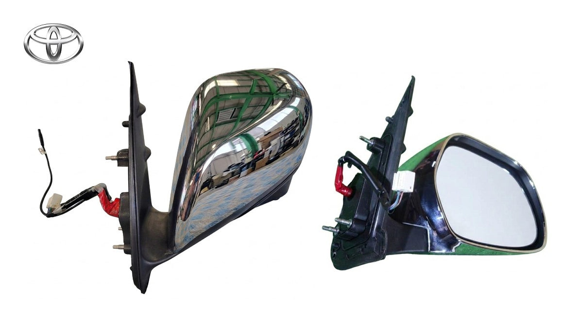 Genuine Toyota Hiace GDH201V Chrome Door Mirror Pair 87940-26660 87910-265600
