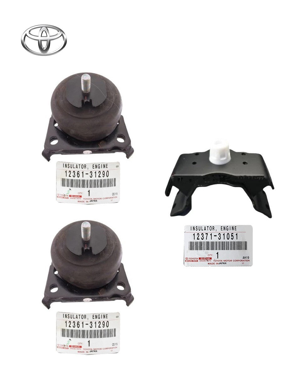 Toyota Genuine Set Engine Mount for FJ Cruiser GSJ15 12371-31051 12361-312900