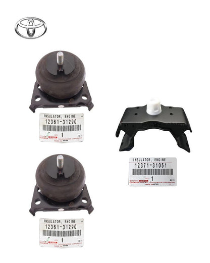 Toyota Genuine Set Engine Mount for FJ Cruiser GSJ15 12371-31051 12361-312900