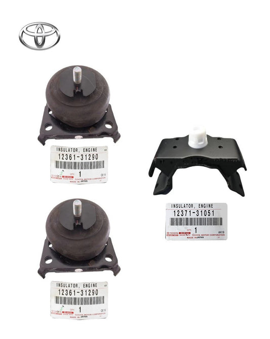 Toyota Genuine Set Engine Mount for FJ Cruiser GSJ15 12371-31051 12361-312900