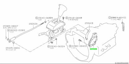 37720-81A02-000 Suzuki Switch assy,shift 3772081A02000, New Genuine OEM Part1