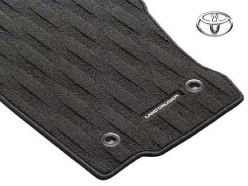 Genuine TOYOTA Land Cruiser 250 J250W Luxury Floor Mats For 7 seater 58501-600100
