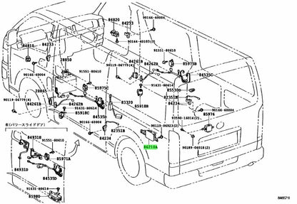 Genuine Toyota Hiace GDH201V AC100V Power Inverter Assy OEM 86210-260810