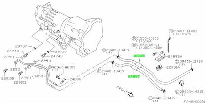 22931-56X51-000 Suzuki Hose,oil 2293156X51000, New Genuine OEM Part0
