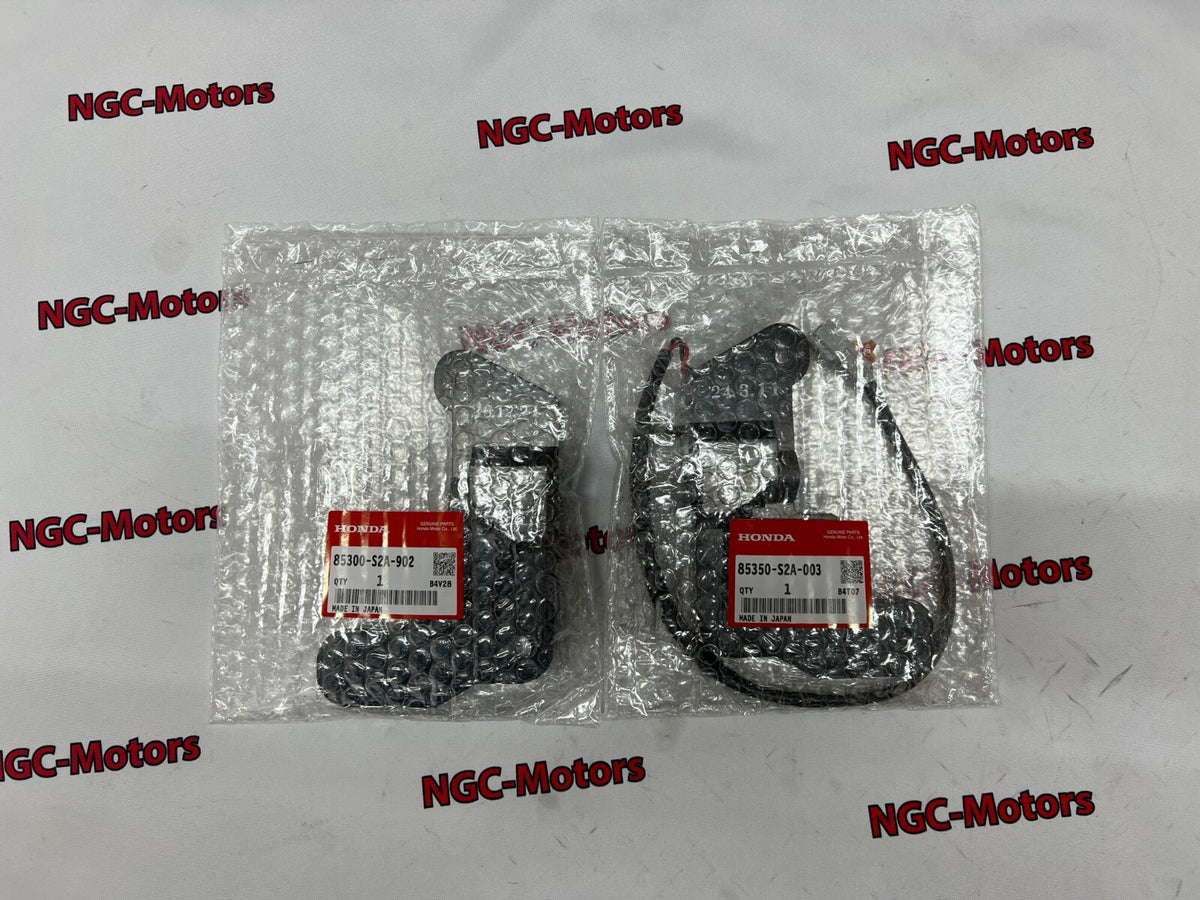 HONDA S2000 AP1 AP2 00-09 OEM HARDTOP REAR SIDE CATCHER BRACKET PAIR SET GENUINE