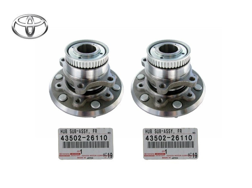 OEM HUB SUB-ASSY FRONT AXLE R&L SET Genuine Toyota HiAce Van GDH201V 43502-261100