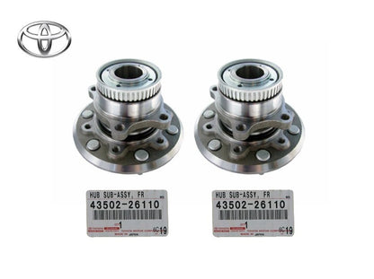 OEM HUB SUB-ASSY FRONT AXLE R&L SET Genuine Toyota HiAce Van GDH201V 43502-261100