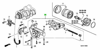 OEM Genuine Honda S2000 F-SERIES F20C F20C1 F20C2 F22C 15100-PCX-023 Oil Pump