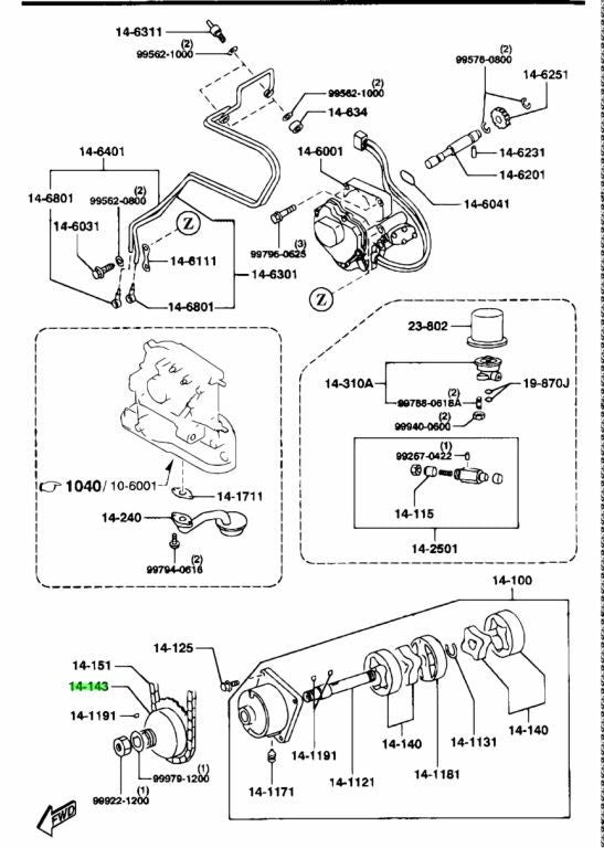 OEM Mazda RX-7 FD3S 13B Oil Pump Driven Sprocket N326-14-143 Genuine0