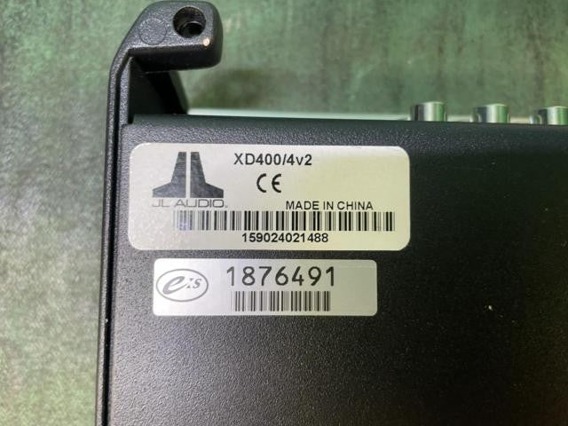 2JL Audio [JL-XD400/4V2] XDM Car and Marine Amplifier4 Channel Full-Range Amp V26