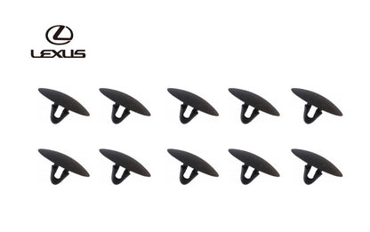 Genuine Toyota 90467-08124 Floor Carpet Hood Insulator Clip 10PCS OEM0