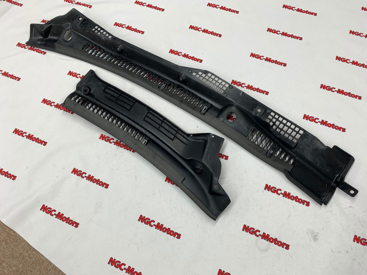 NISSAN FAIRLADY Z 300ZX Z32 RHD Genuine Cowl Top Grill Right Left & Clip Set OEM
