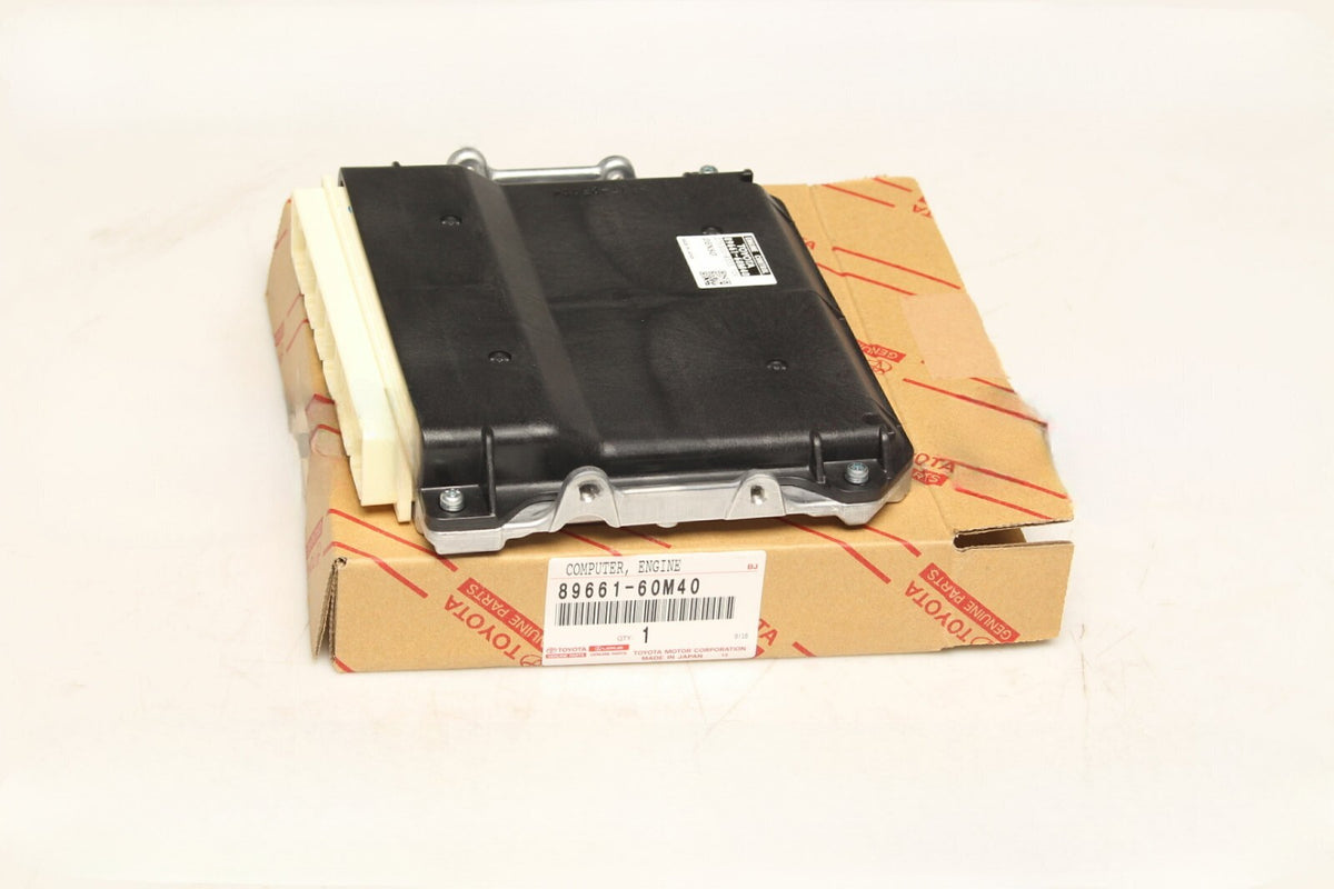 89661-60M40 Toyota Computer, engine control 8966160M40, New Genuine OEM Part