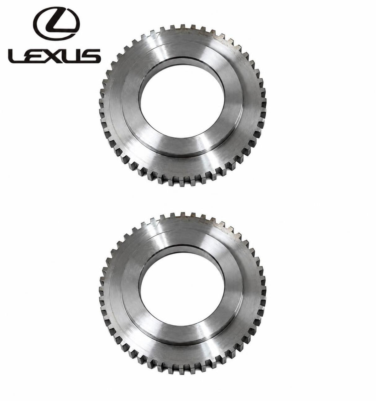 Genuine Toyota Supra Lexus SC300 SC400 Front ABS Sensor Rotor x2 43515-240102