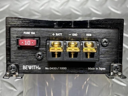 BEWITH Reference R-107S BS01 Limited High-end mono power amplifier No.04334