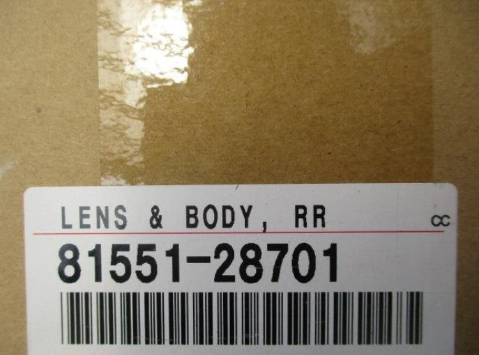 OEM Genuine Toyota Voxy ZRR80G ZRR85G LENS & BODY, REAR COMBINATION LAMP, RH1