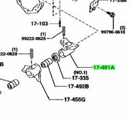 OEM Mazda RX-7 FD3S 5MT Control Shaft End R522-17-461A Genuine1