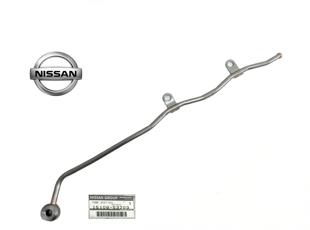 OEM TUBE ASSEMBLY, OIL Genuine Nissan 180SX S13 KRPS13 SR20DET 15108-53J030