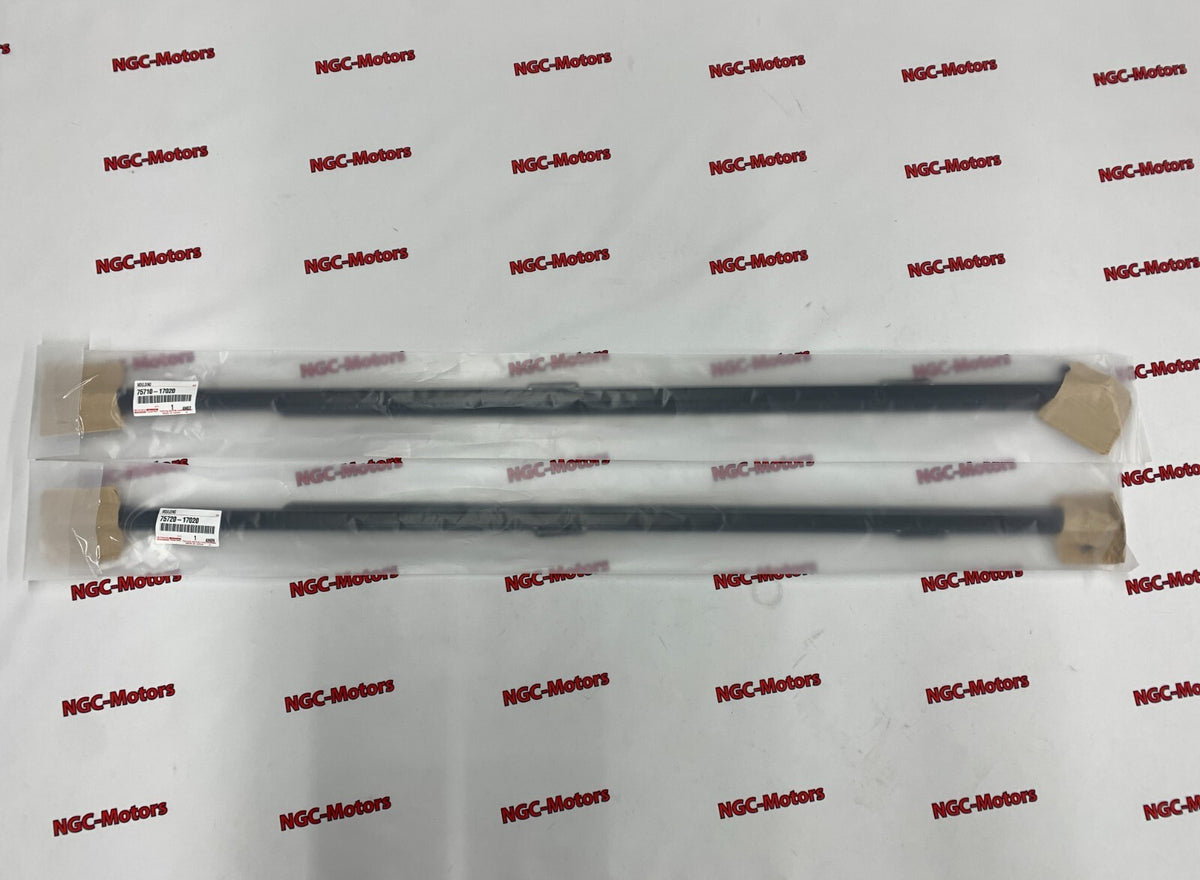 TOYOTA GENUINE MR2 SW20 SW21 Outer Door Moulding Weather Strip L&R OEM Japan New