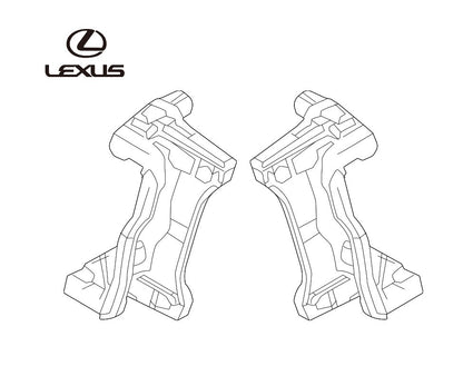 OEM MOUNTING RR DISC BRAKE CYLINDER R&L SET Lexus LX 600 47821-60110/47822-601000