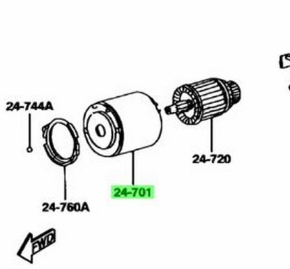 OEM Mazda RX-7 FD3S N326-18-X65 Shift Genuine1