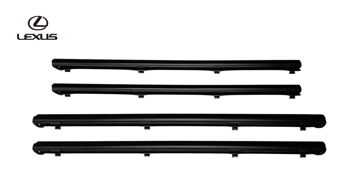 Genuine Toyota Lexus Inner Door Weatherstrip Set 68171-48050 4PC OEM0