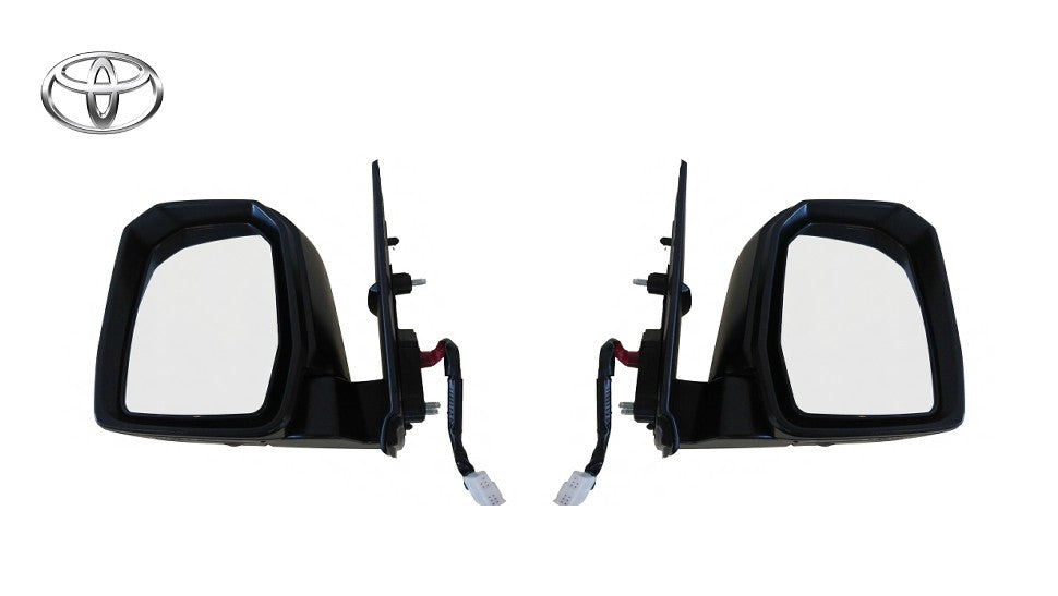 Genuine Toyota Hiace GDH201V Heated Camera Mirror Pair 87940-26B70 87910-26A900