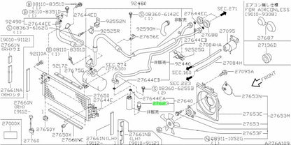 NEW Genuine Nissan A/C Pressure Switch Air Conditioning OEM 92137-40Y010