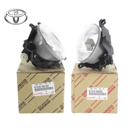 Toyota OEM Front Fog Light Lamp RH LH Set Land Cruiser 200 RAV4 Estima Previa0
