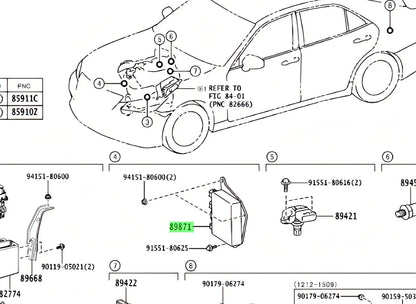 Genuine Toyota Lexus GS GS F IS RC F LC500 Crown Injector Driver 89871-300400