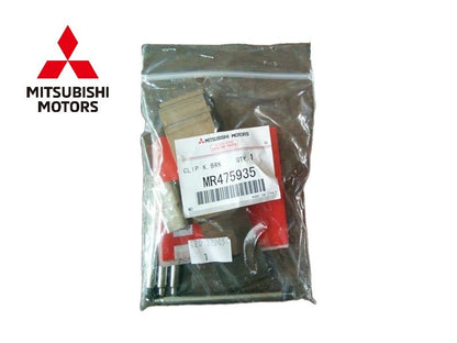 Genuine Mitsubishi Lancer Evo 8 9 CT9A Front Brake Caliper Clip Set MR4759350
