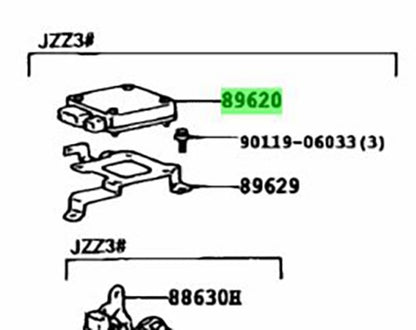 TOYOTA Genuine Chaser Mark II JZX100 Igniter 89621-30020 NEW3
