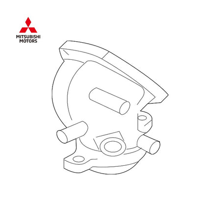 Genuine Mitsubishi Lancer Evo 8 CT9A Turbo Exhaust Outlet Fitting MN1567840