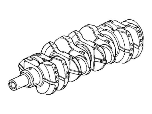 HONDA GENUINE S2000 2.2/AP2 F22C 2.2 Engine Crankshaft 13310-PZX-A01 OEM
