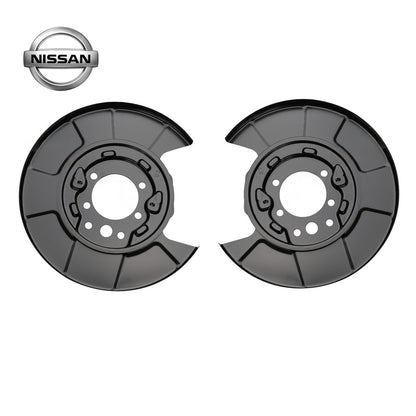 Genuine Nissan 350Z Z33 Rear Brake Backing Plates Pair 44020-CD010 44030-CD0100