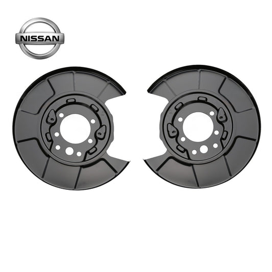 Genuine Nissan 350Z Z33 Rear Brake Backing Plates Pair 44020-CD010 44030-CD0100