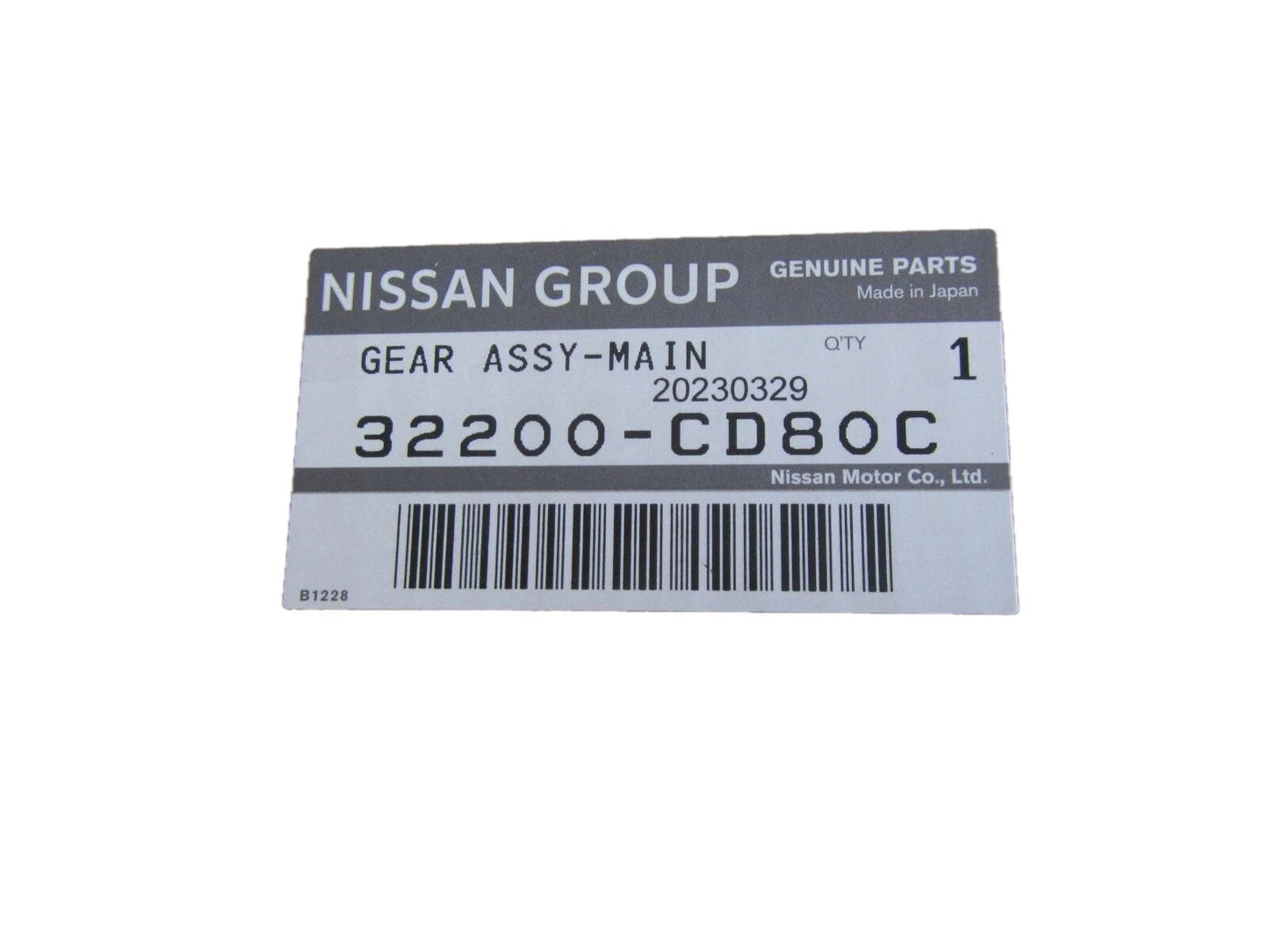 Genuine Nissan Infiniti 370Z Z34 Infiniti G37 Q60 6MT Input Shaft 32200-CD80C1