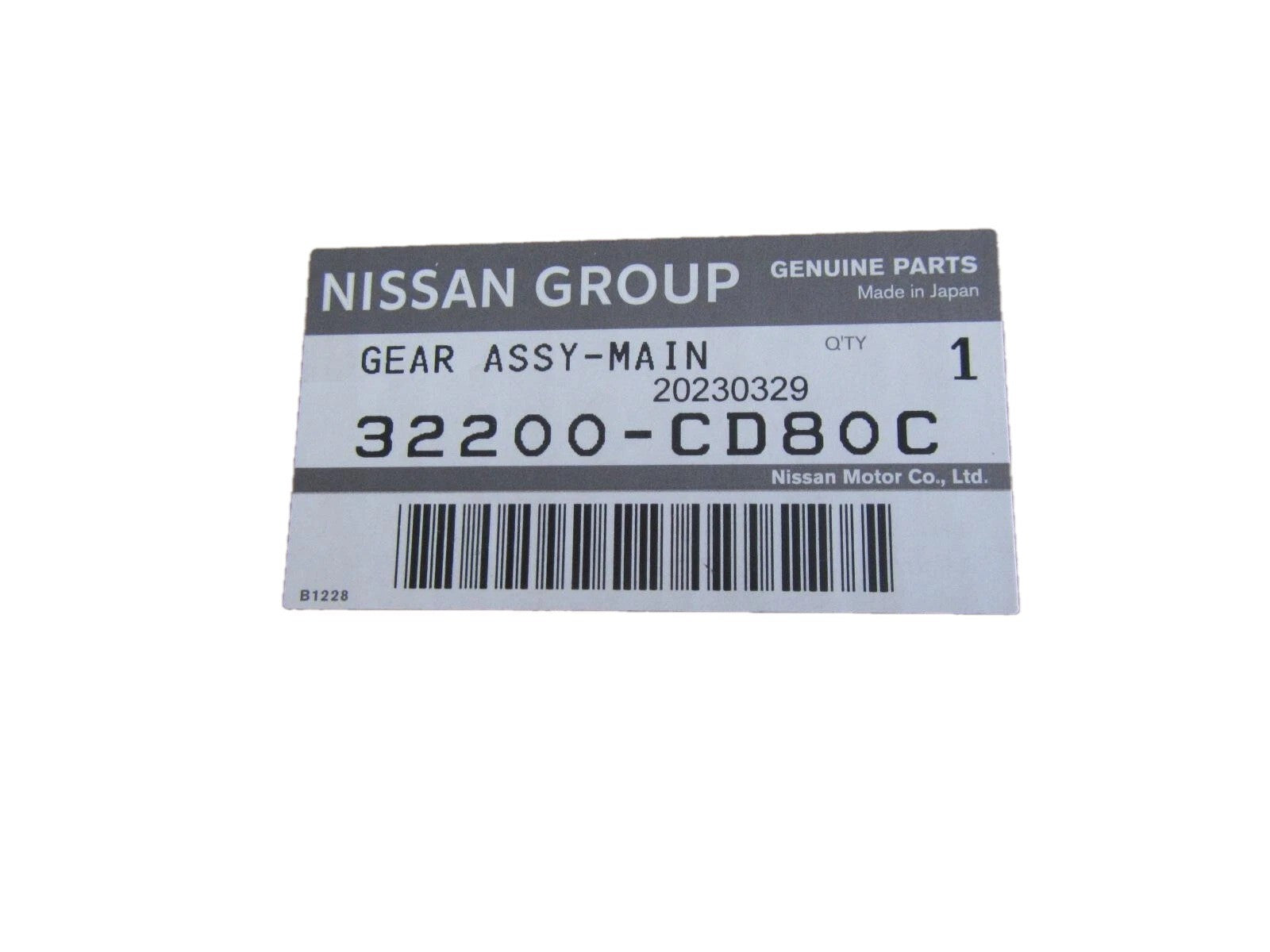Genuine Nissan Infiniti 370Z Z34 Infiniti G37 Q60 6MT Input Shaft 32200-CD80C1