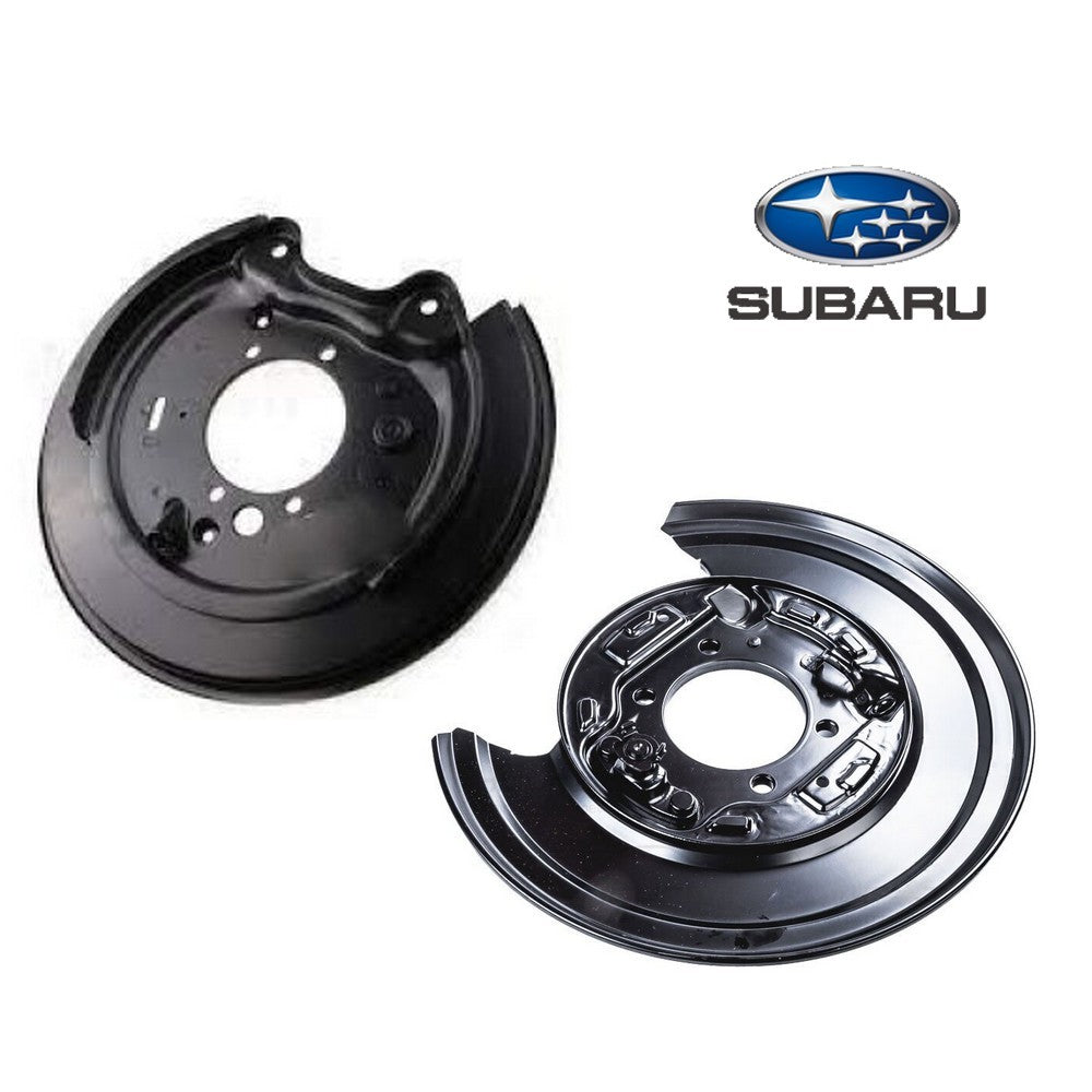 Genuine Subaru Rear Brake Backing Plate RH LH Set OEM 26704VA020 26704VA0301