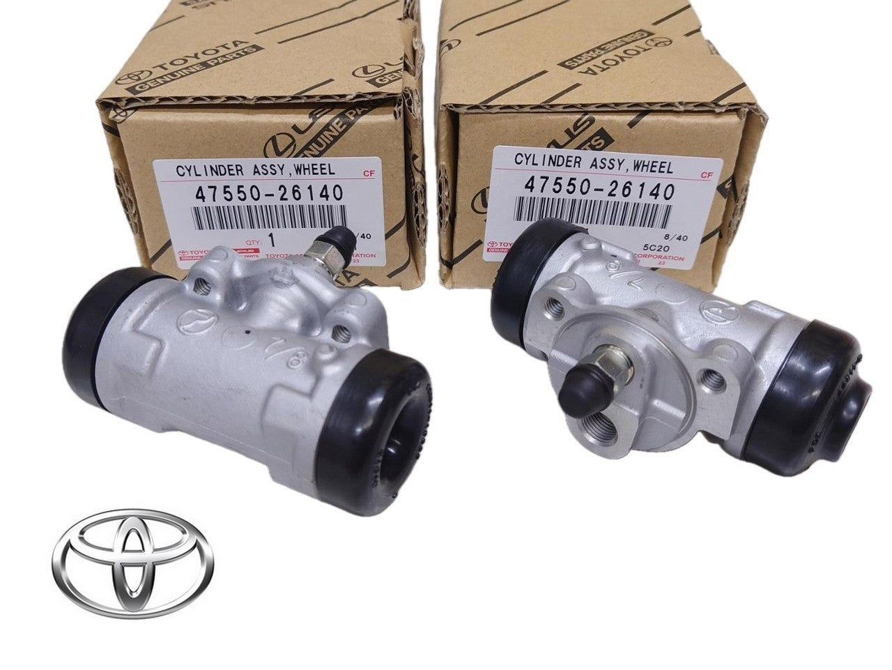 OEM CYLINDER ASSY, REAR WHEEL BRAKE R&L SET Genuine Toyota HiAce Van 47550-261400