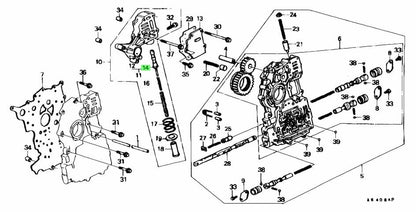HONDA ACURA GENUINE OEM NSX Valve, Regulator AT Regulator ☆ 27221-PC9-000 ☆0