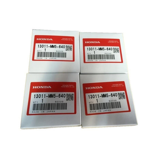 Honda Genuine 13011-MM5-640 (x4) CBR1000F CB1000 VF1000R Piston Ring Set OEM1