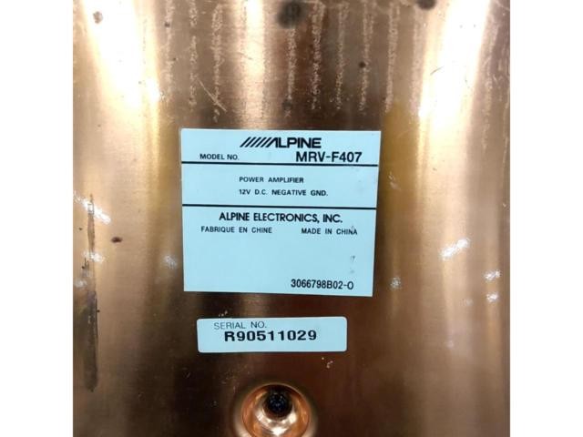 ALPINE MRV-F4075