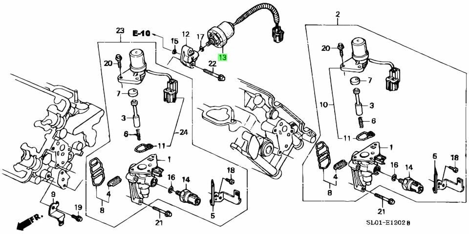 HONDA ACURA GENUINE OEM NSX Oil Pressure Sensor Spool Valve ☆ 37245-PR7-A02☆